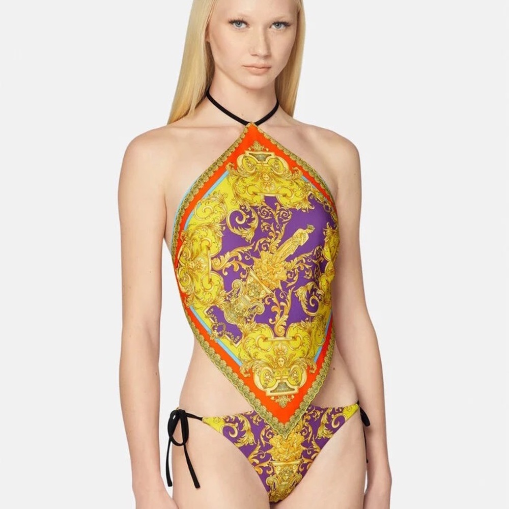 Versace BAROCCO GODDESS ONE-PIECE SWIM SUIT - Picture 2 of 3